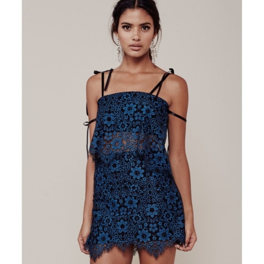 For Love and Lemons Sophia Mini Skirt